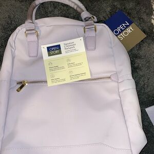 Open Story Signature Computer Backpack